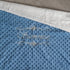 Couverture printemps/été doublée en gaze de coton doux personnalisé, brodée prénom et/ou ornement